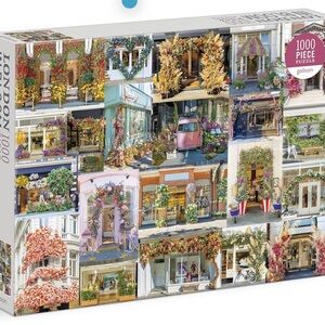 Galison London in Bloom – 1000 Piece Puzzle Fun and Challenging Activity